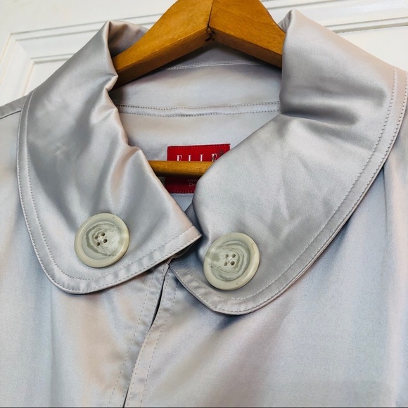 NWT ELLE Khaki Boxy Cut Crop Blazer - Picture 3 of 15